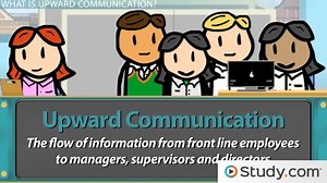 Upward Communication | Advantages, Disadvantages & Examples - Video | Study.com
