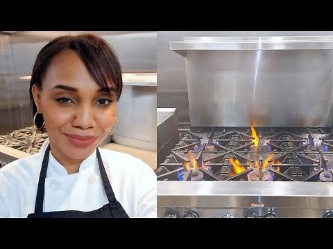 HOW TO CLEAN A COMMERCIAL KITCHEN GAS STOVE COOKTOPS GRATES LIKE A PRO!