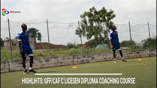 🎥 Here are more stunning highlights of the ongoing GFF/CAF C License Diploma Coaching Course, Module 1, at the home of Gambian football, the National Technical Training Centre in Old Yundum. #GFF#CAFCourse#CoachingDiploma#GambianFootball#FootballDevelopment#DefendingTactics#Yundum#GrowTheGame#AfricanFootball#CoachEducation | Gambia Football Federation
