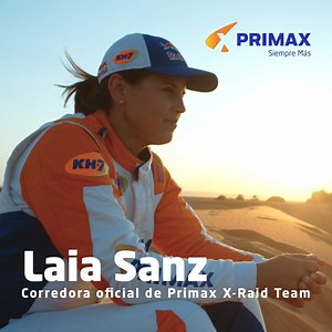 Ella es Laia Sanz campeona mundial, piloto oficial del Primax X-Raid Team que participará en el próximo Dakar 2022 acompañada de los mejores combustibles: Primax. Así como ella, tú también podrás conducir uno de los 10 MINI Countryman que estamos sorteando. Conoce más de la promo 👉 www.primaxtepremia.com.pe Combustibles Primax #Hechos para Darlo todo” #PrimaxSiempreMás | PRIMAX