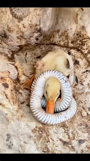 Nature's Raw Moment: Snake vs. Chick in the Nest#Animal attack