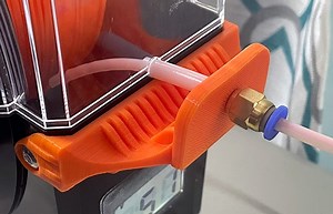 3D printer optimized Bowden tube adapter for filament driers