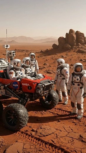115K views · 2.1K reactions | "NASA Astronauts Discovering the Unknown on Mars! " #NASA #MarsExploration #MarsRover #AstronautLife #SpaceMission #MarsDiscovery #NASAExplores #RedPlanet #FutureOfSpace #SpaceAdventure #ScienceInnovation #MartianMystery #SpaceDiscovery #SpaceTech #AstronautJourney #Mars2025 | Galactic Explorer | Facebook