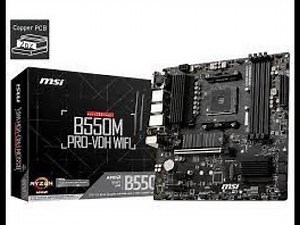 MSI b550m PRO VDH WIFI BIOS UPDATE 更新 支援WINDOWS 11