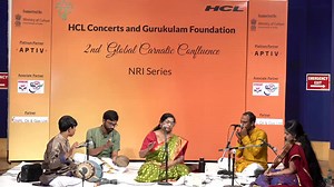 5.7M views · 5.7K reactions | Immerse yourself in an evening of global Carnatic music. The 2nd Global Carnatic Confluence – NRI Winter Series, presented by HCL Concerts and the Gurukulam Foundation, brings together talented musicians from around the world. Expect a warm blend of tradition, learning and expressive performances that celebrate the timeless beauty of this art form. Concert Recording Date – 05.01.2025 | HCL Concerts | Facebook