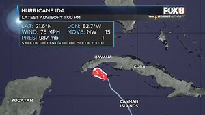16K views · 59 reactions | Noon update from Bruce Katz as Ida strengthens to Cat. 1 hurricane: fox8live.com/weather | WVUE FOX 8 | Facebook