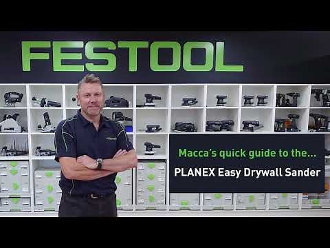 Quick guide to the Festool PLANEX easy drywall sander