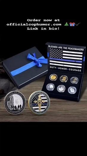 The Law Enforcement Gift Box contain 6 Police challenge coins. 6 Police Challenge Coins comes in a Gift Box for package, wonderful commemorative gift for police officers, law enforcement members and veterans, to show your support for our military heros. Get yours today! At officialcophumor.com #CopHumor #Gifts #Police #ChallengeCoins #TexasWoodCrafting #Box #Giftbox #Veterans | CopHumor_
