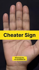 Cheater Sign #palmistry #astrology #palmreading #handanalysis #fortunetelling #tarotreading #divination #spirituality #fate #handreading #intuition #futurepredictions #occult #metaphysical #psychictarot #chironology #viral #viralshorts | Raghav Consultancy
