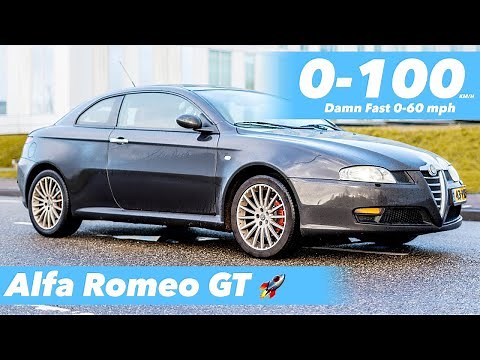 Alfa Romeo GT 2.0 JTS 🚀 166HP ACCELERATION 0-100 (STAGE 1 TUNED)