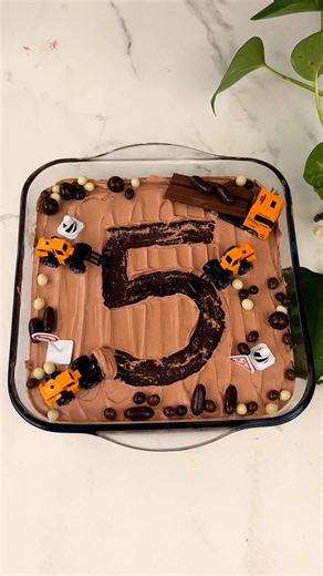 Birthday Construction Cake for Kids 🚧🎉 | Genius Craft