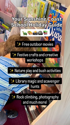 Discover a summer of fun with our Sunshine Coast school holiday guide, packed with affordable adventures, creative workshops and family friendly events for all ages: https://oursc.com.au/whats-on/sunshine-coast-summer-holiday-fun-guide | Sunshine Coast Council
