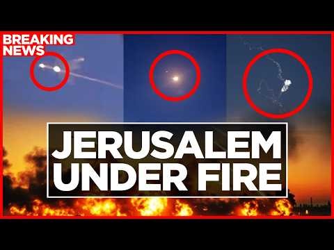 IRAN STRIKES BACK: Ballistic Missile Intercepted Over Jerusalem as Missile Barrage Continues