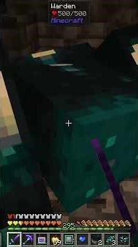 Warden Farming #modded #minecraft