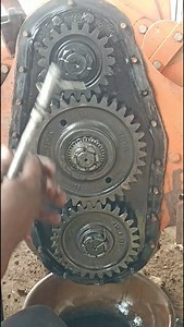 Rotavator stub axle packing and bolt fittings #rotavator #mechanic | Nitin Wagh