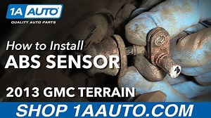 How to Replace ABS Sensor 2010-17 GMC Terrain