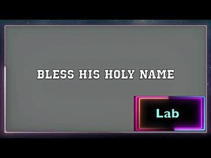 I WILL BLESS THE LORD OH MY SOUL - TYE TRIBBETT (Chords and Lyrics)