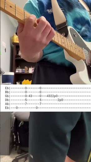 Tapping into the Emotional Void-Excel Guitar tutorial and Tab #guitartabs #ripoff #metallica #excel