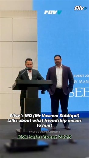 3.7K views · 39 reactions | True friendship inspires you to become your best self, pushing you to do good, grow stronger and never settle for less than what you are meant to be! KSA Sales Event | Riyadh | Flivv Developers | Facebook