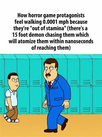 Adrenaline does NOT exist in horror games 😭
