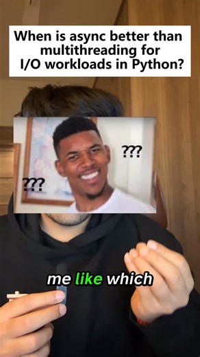 Amit Vikram Awasthi on Instagram: "Async isn’t faster at work — it’s faster because it wastes less time waiting. 👉 Go to the pinned comment for real clarity [ backend engineering | python production mistakes | software engineer tips clean python code | python debugging | python anti patterns python programming | backend software engineering | python backend development | asynch] #softwareengineering #backendengineering #engineeringmistakes #pythontips"