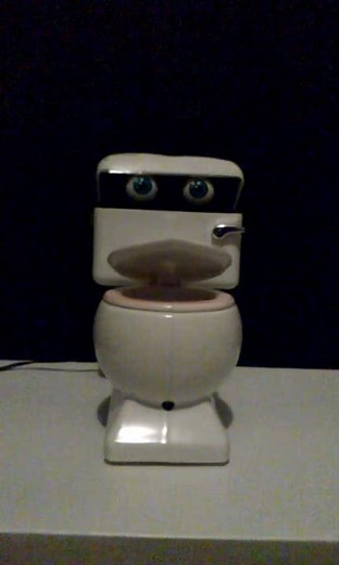 Johnny The Talking Singing Toilet - Gemmy Motion Activated Toy