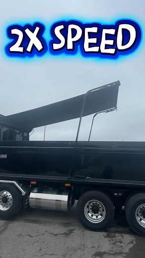 Learn how the tarp system works to keep your load secure! This quick how-to clip is part of my TNT: Trucks n Tips series. Want the full breakdown of all features? Watch the complete video on my page! #TrucksNTips #DumpTruckHowTo #HeavyDutyPower #TruckReels #ConstructionLife | Matt Ladd