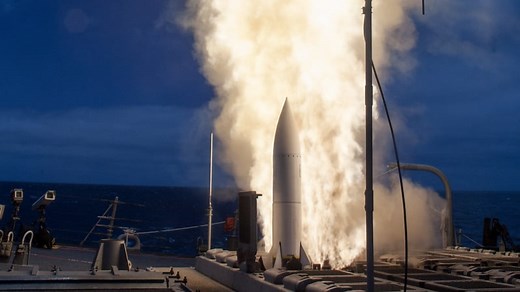 US Navy's SM-6 missile guided by Army's advanced radar hits target