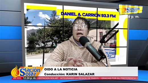 🔴𝐄𝐍 𝐕𝐈𝐕𝐎 || 𝐎𝐈𝐃𝐎 𝐀 𝐋𝐀 𝐍𝐎𝐓𝐈𝐂𝐈𝐀 𝟬𝟰-𝟭𝟮-𝟮𝟬𝟮𝟱 Radio Estación Solar - Cerro de Pasco: 89.7 FM. Canal 30 – Cable ANDINA Canal 31.3 – Cable VIVE https://radiotvestacionsolar.com/radio-estacion-solar/ FILIALES: Oxapampa 91.7 FM Daniel A. Carrión 93.3 FM Paucartambo 97.3 FM Huayllay 95.7 FM Huariaca 102.3 FM Villa Rica 89.7 FM Puerto Bermúdez 89.7 FM Santa Ana de Tusi 105.3 FM Carhuamayo – Junin 104.1 FM Quieres anunciar, vender tu negocio o contratar publicidad comunícate lla