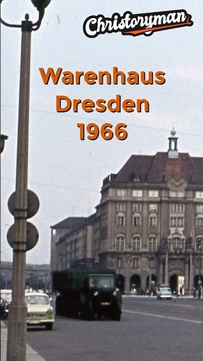 Warenhaus Dresden 1966 – Ein Blick auf die DDR-Kaufkultur