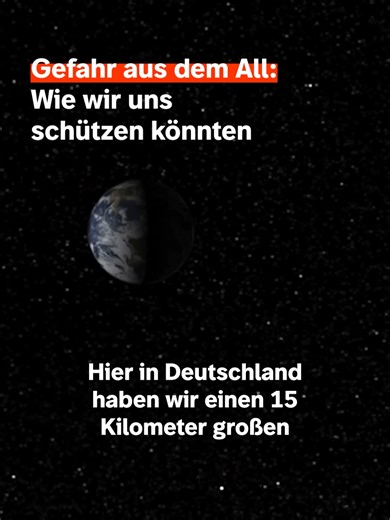 Asteroiden sind selten – aber real ☄️ Deutschland hat das vor Millionen Jahren erlebt #erde#ScienceFacts #AstronautLife #Weltraum #asteroid