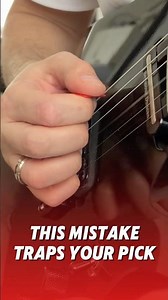 This mistake traps your pick.