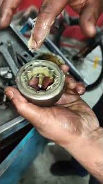 GMC Yukon differential axle bearing replacement #auto #ballbearing #carpart #mechanic #brakedrum