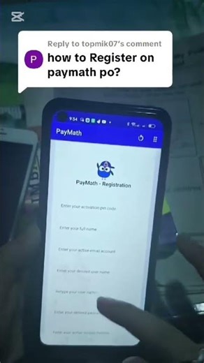 HOW TO REGISTER PAYMATH #paano #onlinejobs #wfh#LEGITAPPS#earninngapps