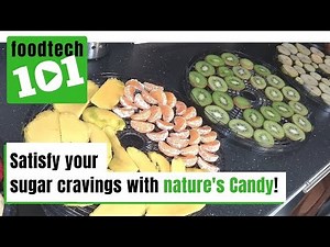How to make 'Nature's Candy' | DIY Dried Fruit | How to dehydrate fruit