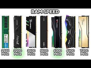 Every RAM Speed Explained As Easily As Possible For Beginners