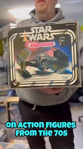 68K views · 1.5K reactions | Check out this vintage Darth Vader TIE Fighter! With its darker color scheme, glowing “laser” cannons, and those awesome pop-off wings, this is one of the coolest ships Kenner ever made. The canopy opens to seat Vader himself—an absolute must-have for Star Wars collectors! #StarWars #Kenner #VintageToys | Dallas Vintage Toys | Facebook