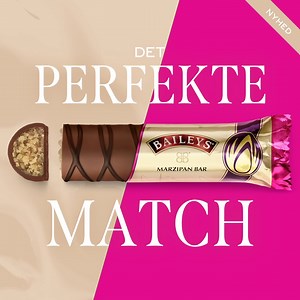 Prøv den nye kombination af det klassiske Anthon Berg Marcipanbrød og smagen af Baileys. | Anthon Berg