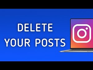How To Delete Your Posts On Instagram App On PC (New Update)