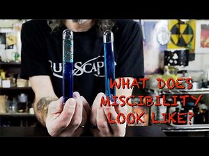 What Does Miscibility Look Like? A visual chemistry demo beyond the old oil and water experiment!