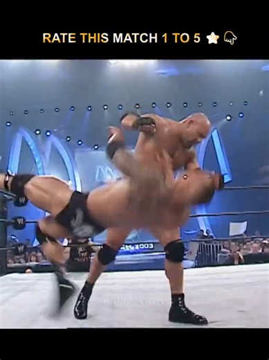 The Rock vs Goldberg ⚡ Backlash 2003 _ Icon vs Powerhouse _ WWE Highlights #usa🇺🇸 #WWE #champion #usa🇺🇸