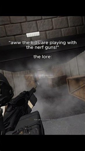 (Roblox Project Apex) how we were moving with nerf guns as kids: #roblox #projectapex
