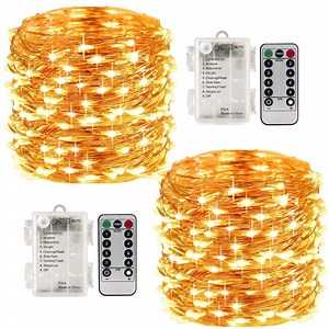 [Hot Item] China Manufacturer 8 Mode Remote Control LED Copper String Light