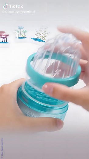 Capture the magic of Nebulous Stars in those beautiful Crystal Snow Globes! #nebulousstars #toys #snowglobes