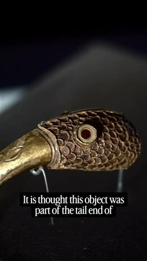 Is this Odin’s raven? Why is one eye missing and what is this object in the first place?
