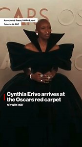 We are holding space for Cynthia Erivo's bewitchingly beautiful outfit at the 2025 Oscars. | New York Post