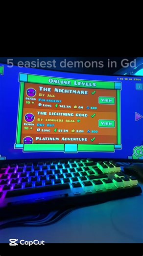 5 Easiest Demons in Geometry Dash Revealed