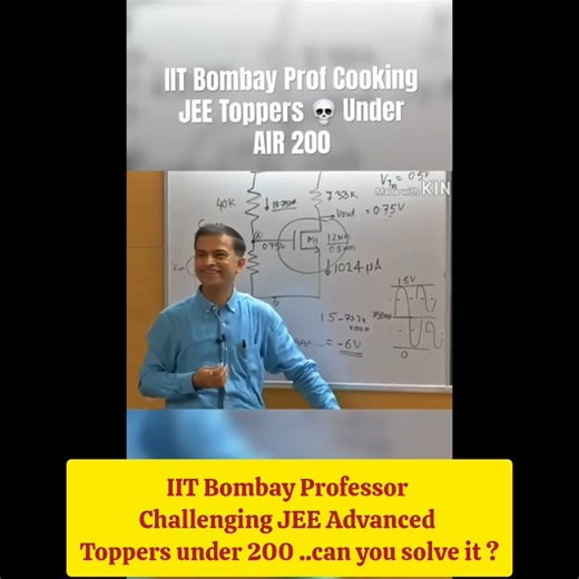 IIT Bombay Professor Challenging JEE Advanced Toppers under 200 ..can you solve it ?💯💯💯💯💯❣️👌🔥