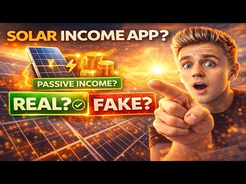 This App Claims Passive Income from Solar Power — Is SunPower Pro Connect Real?