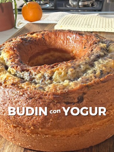 Budín de yogur griego fácil y esponjoso (receta infalible)